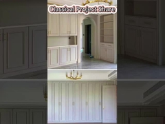 고전적인 부엌 옷장