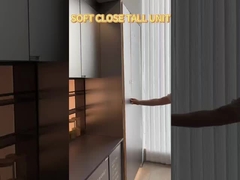 휴대가 가능한 MDF 단위 부엌 캐비닛 액세서리 304SUS 뽑아내는 바구니