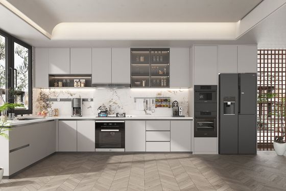 Professional One-Stop Designs Modular Kitchen Cupboard Island Unit Set