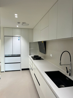 Premium Textured Matte Kitchen Cabinets with Anti-Scratch Finish