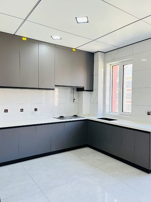 Custom Moisture Proof Kitchen Cabinets with Modular Design