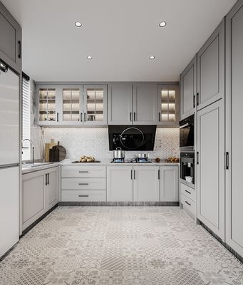 Modern Wood Kitchen Cabinets Custom Island Simple Design Kitchen Furniture