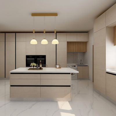 Paticle Board Plywood Modern Woodern Kitchen Cabinet Pantry Furniture