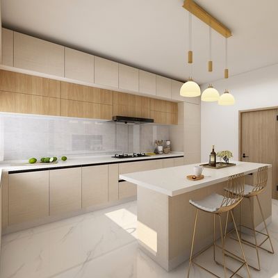 Paticle Board Plywood Modern Woodern Kitchen Cabinet Pantry Furniture
