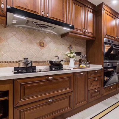 Custom Plywood MDF Kitchen Cabinets Restaurant Furniture Units