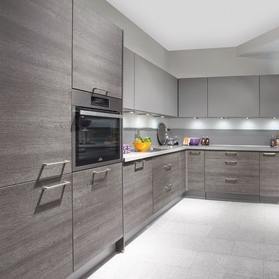 Microwave Ethiopian Modern Kitchen Cabinet Alder Wood Movable