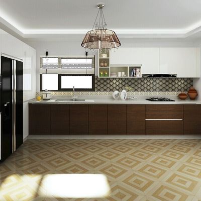 MDF Board Lacquer Modern Kitchen Cabinet Wardrobe Storage Unit Furniture