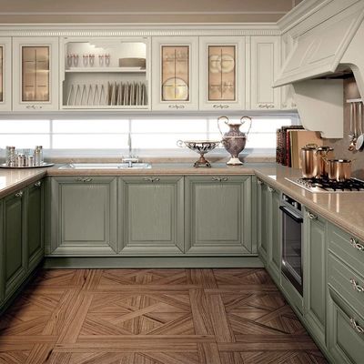 Alabaster Floor To Ceiling Pantry Cabinets For Kitchen Custom Made