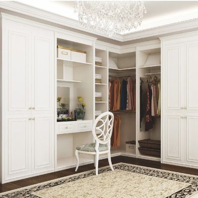 Custom Made L Shaped Walk In Closet Wardrobe 5x4 7x7