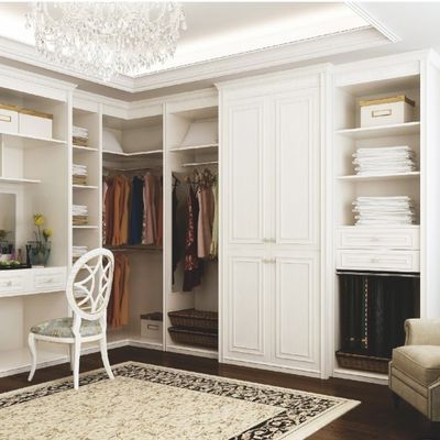 Custom Made L Shaped Walk In Closet Wardrobe 5x4 7x7