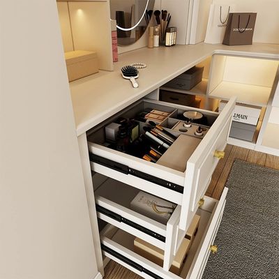 Particle Board Walk In Robe Storage Wardrobe Furniture Anti Scratch