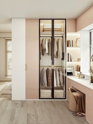 High End Built In 10x10 Walk In Closet Custom Made