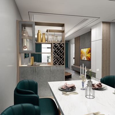 15mm Swing Door Closet Custom Fitted Wardrobe Dressing Room