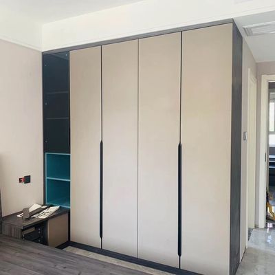 Flat Pack Swing Door Wardrobe Master Bedroom Closet Organizer