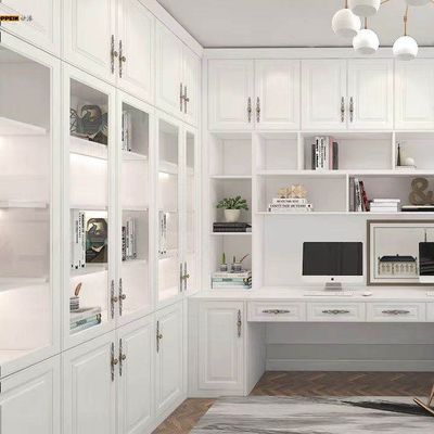 White Bedroom Swing Door Wardrobe Furniture 16mm 18mm