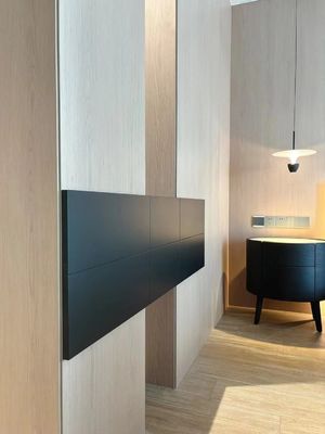 E0 Standard Fitted Swing Door Wardrobe Modular System OEM
