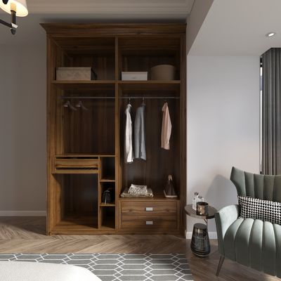 Markettwo Swing Door Wardrobe Closet for Bedroom E0 Standard