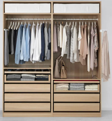 High Gloss Sliding Bedroom Closet Storage Slim Wardrobe For Small Bedroom