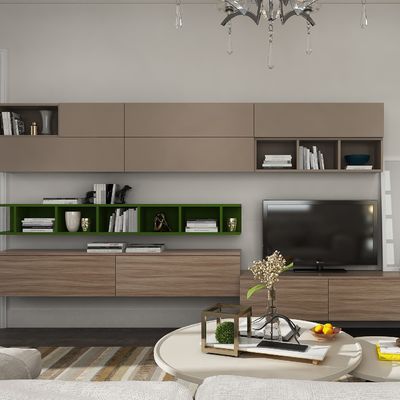 Multifunction 65" TV Media Console Stand Cabinet Living Room Furniture