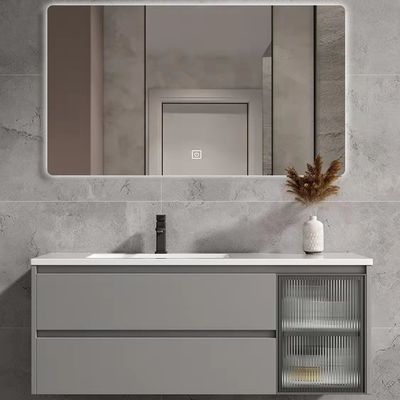 Wall hung Custom Bathroom Vanity unit Melamine Particle Board 600mm