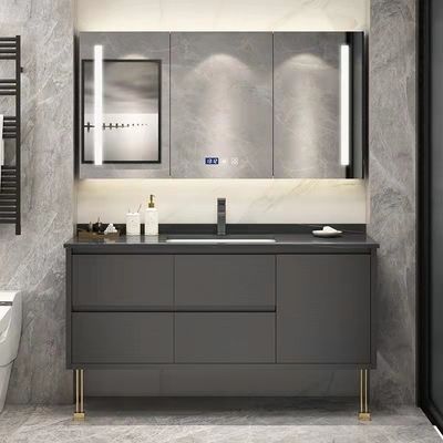 Melamine Countertop Painted Bathroom Cabinets Wall Hung Vanity Unit