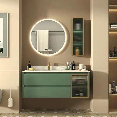 Factory  Manufacturer Waterproof 42" Bath Vanity modern Bathroom Cabinet OEM