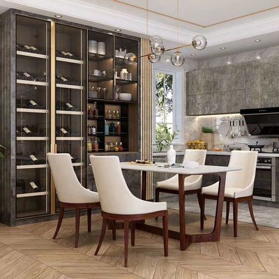 Particle Board Kitchenette Table And Chairs Dining Room Storage Cabinet Custom