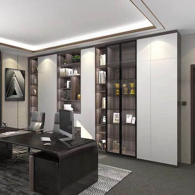 Custom Glass Showcase Display Cabinet Unit Upright Wall Mounted