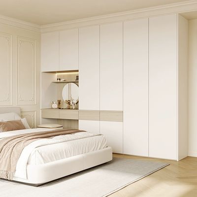 ODM Solid Wood Bedroom Furniture Sets Melamine Board Carcass