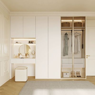 ODM Solid Wood Bedroom Furniture Sets Melamine Board Carcass