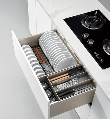 Adjustable Stainless Steel Pull Out Basket For Kitchen Cabinets Spice Rack