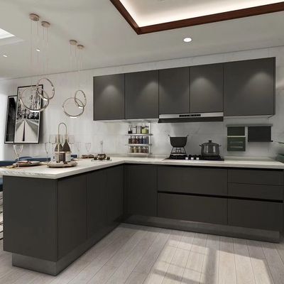 Appliance Modern Kitchen Cabinet With Particle Board & Plywood  Materials