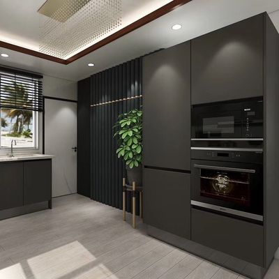Appliance Modern Kitchen Cabinet With Particle Board & Plywood  Materials