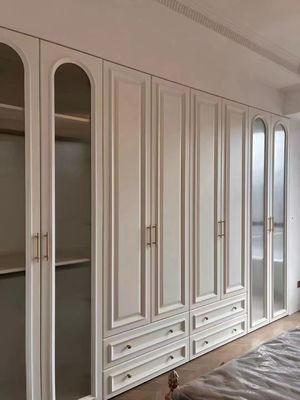 15mm Solid Wood Island Modular Black Melamine Kitchen Cabinets Units