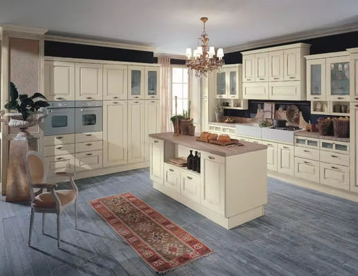 Wooden Kitchen Storage Furniture Shaker Door RTA Kitchen Cabinets