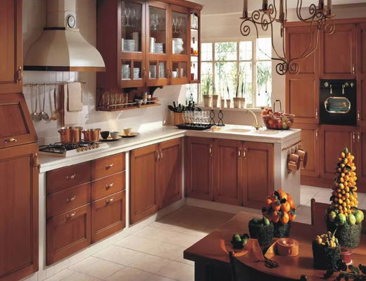 Wooden Kitchen Storage Furniture Shaker Door RTA Kitchen Cabinets