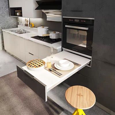 Wood Modern Stainless Steel outdoor Kitchen Furniture  Cabinet Stander