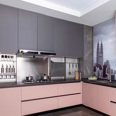 OEM Hotel Furniture Set Designs Lacquer Modern Kitchen Bathroom Cabinets