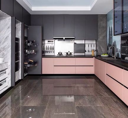 OEM Hotel Furniture Set Designs Lacquer Modern Kitchen Bathroom Cabinets