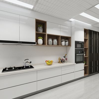 Modern Kitchen Wall Hanging Cabinet Multifunctional Solid Wood Modern Design