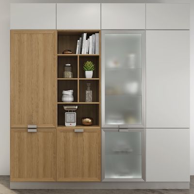 China Manufacturer Small Home Modular Kitchen  Friendly E0/E1 Grade Furniture