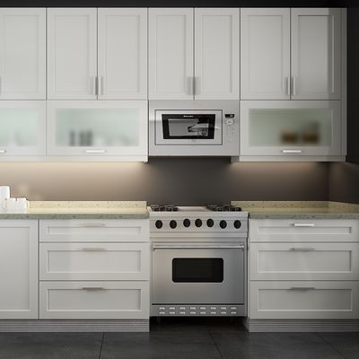 Custom High Gloss Lacquer Luxury Modern Kitchen Auto Cabinets For Household