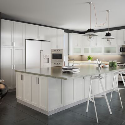 Custom High Gloss Lacquer Luxury Modern Kitchen Auto Cabinets For Household