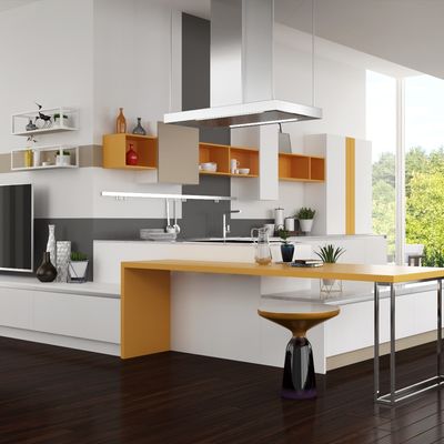 Modern Design Aluminum Glass Stainless Steel Outdoor BBQ Kitchen Cabinet