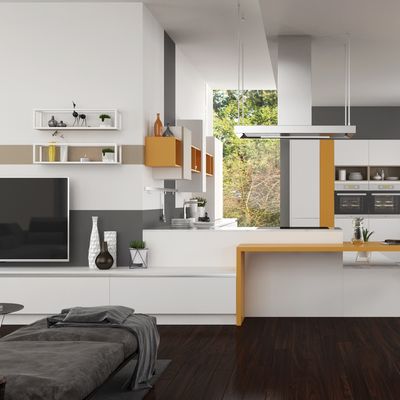 Modern Design Aluminum Glass Stainless Steel Outdoor BBQ Kitchen Cabinet