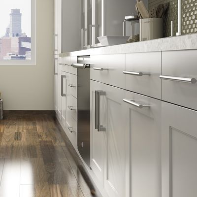 Manufacture New Popular U Shaped Designs White Modular Modern Kitchen Cabinet