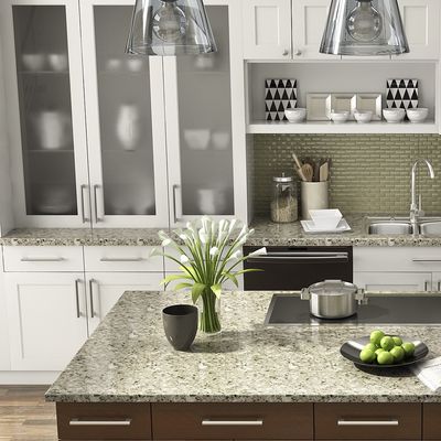 Manufacture New Popular U Shaped Designs White Modular Modern Kitchen Cabinet