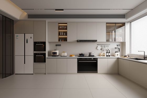 Complete Kitchen Cabinet Furniture Set With Hanging Cabinet Easy Clean Accessories
