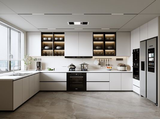 Cabinet Custom Size Cabinet Kitchen Furniture Modern Minimalist Style Cabinet