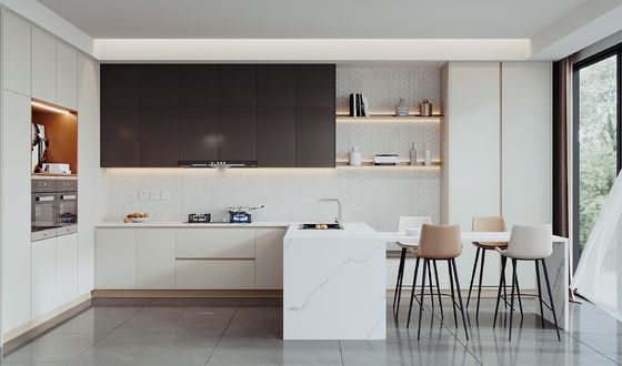 Modern Style Luxury Custom Kitchen Unit Modern Customized Durable Wall Cabinets